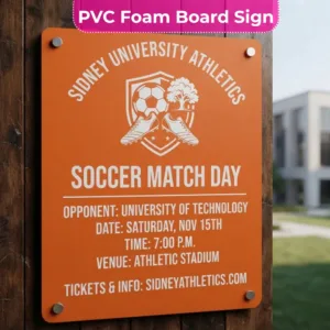 Soccer Sign