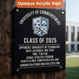 Soccer Sign