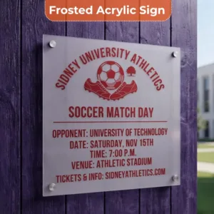 Soccer Sign