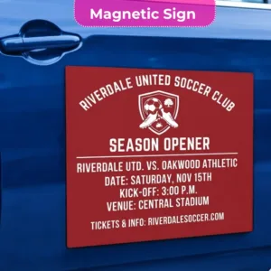 Soccer Sign