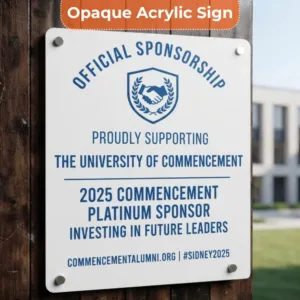 Sponsor Sign