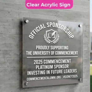 Sponsor Sign