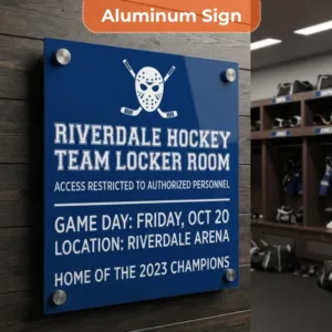 Sports Team Sign