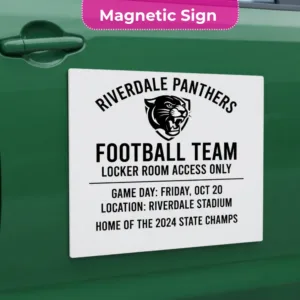 Sports Team Sign
