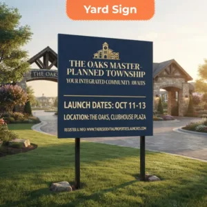 Township Promotion Sign