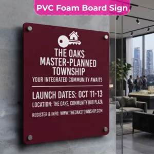 Township Promotion Sign