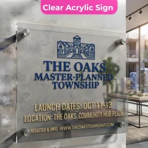 Township Promotion Sign