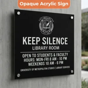 University Sign