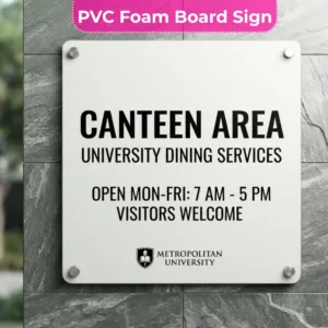 University Sign