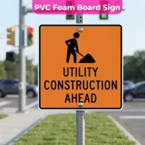Utility Construction Signs