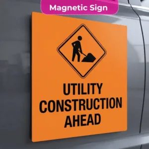 Utility Construction Signs