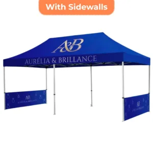 Canopy Tent Solid Color Half Wall