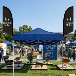 Canopy Tent Blade Flag