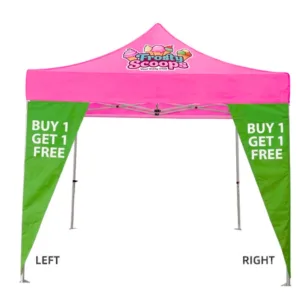 Canopy Tent Corner Banner