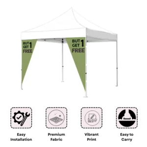 Canopy Tent Corner Banner