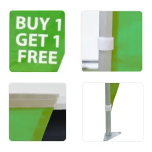 Canopy Tent Corner Banner