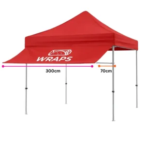 Canopy Tent Flying Banner