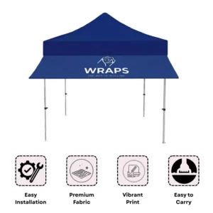 Canopy Tent Flying Banner