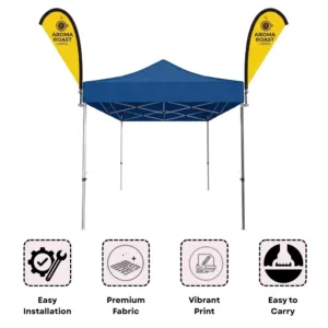 Canopy Tent Teardrop Flag