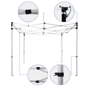 LED Light Canopy Tent 10 x 10