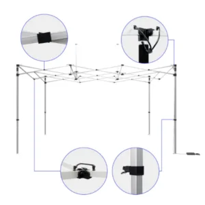 LED Light Canopy Tent 10 x 15