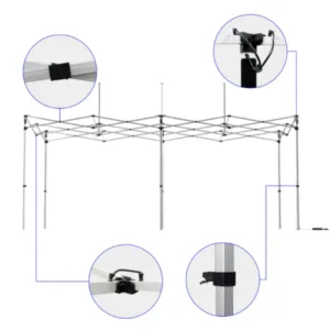 LED Light Canopy Tent 10 x 20