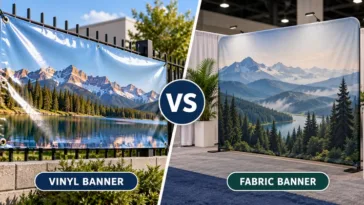 Vinyl vs Fabric Banners