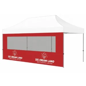 Canopy Tent Full Wall (Single Mesh Window)