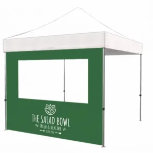 Canopy Tent Full Wall (Single PVC Window)