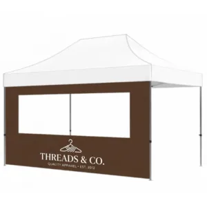 Canopy Tent Full Wall (Single PVC Window)