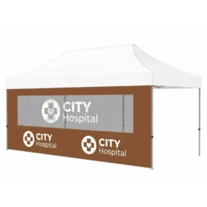 Canopy Tent Full Wall (Single Polyester Window)
