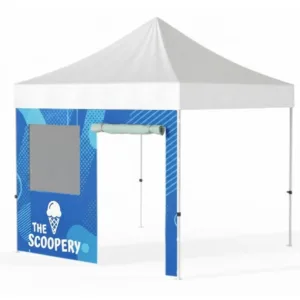 Canopy Tent Full Wall with Door & Mesh Window
