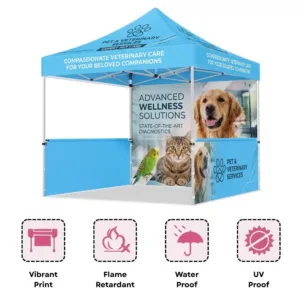 Pet & Veterinary Services Canopy Tent